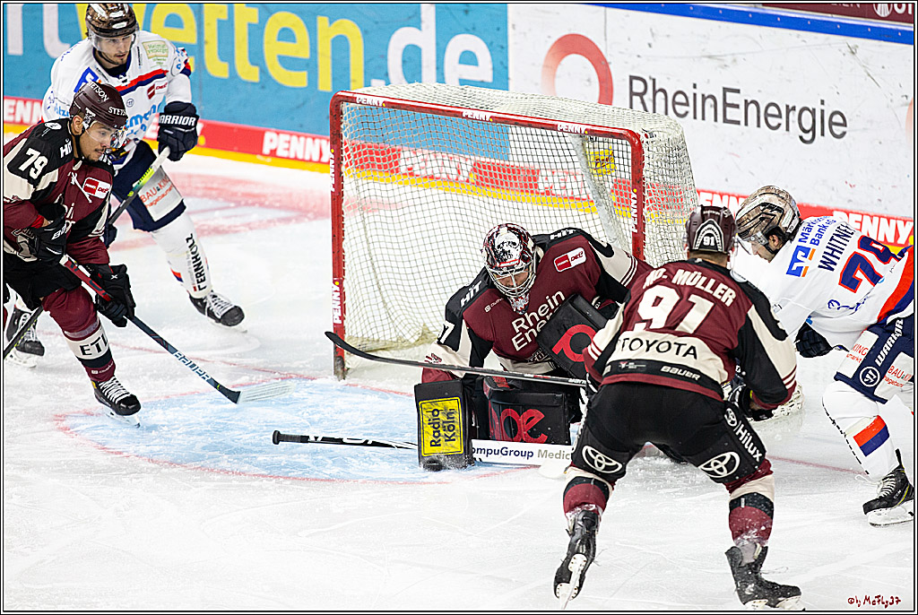 PENNY DEL;  Koelner Haie - Iserlohn Roosters; Koeln, 02.03.2021